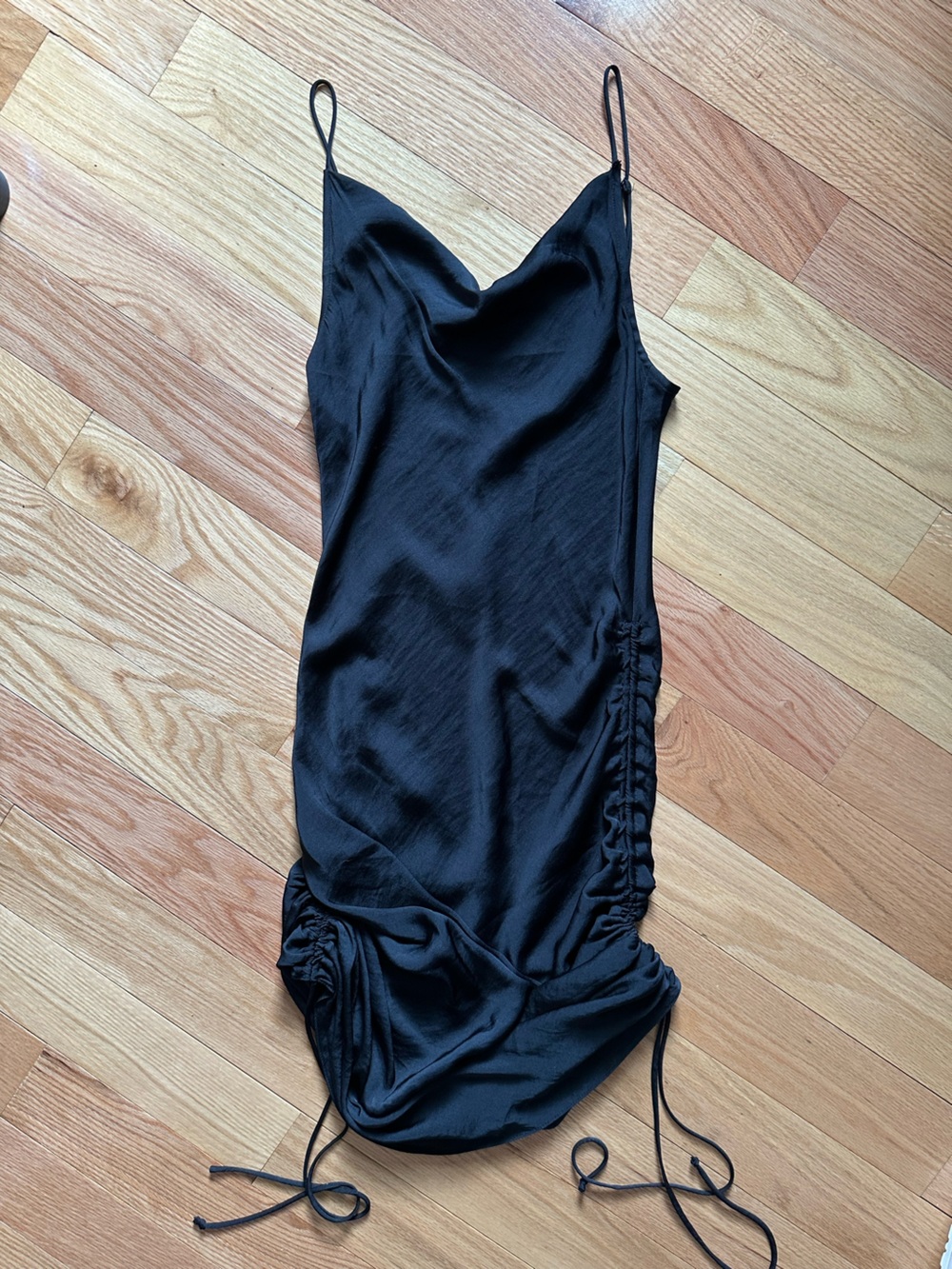 Free People Intimately Black Convertible Slip Maxi Dress Size S ✨